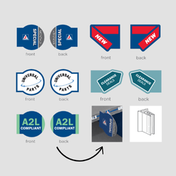Image of Endcap Shelf Talker (Blade Style)