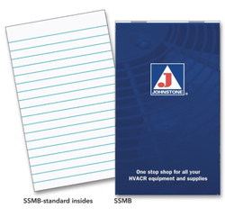 Image of Memo Pad with Pressure/Temp Chart