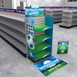 Image of Ultimate Fan Experience Endcap Kit with Floor Mat and Poster