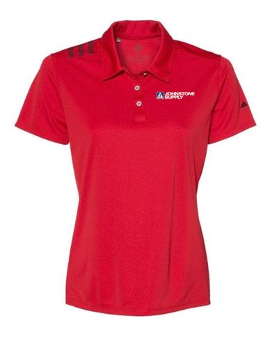 Women's 3-Stripes Shoulder Polo  image thumbnail