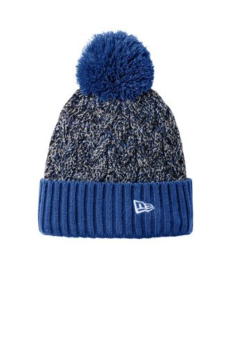 New Era Marled Knit Pom Beanie image thumbnail