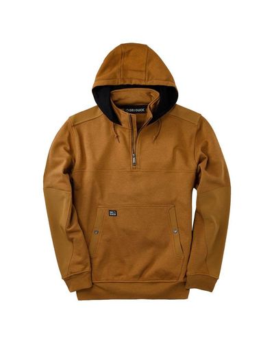Dri Duck Mission Quarter-Zip Hooded Pullover  image thumbnail