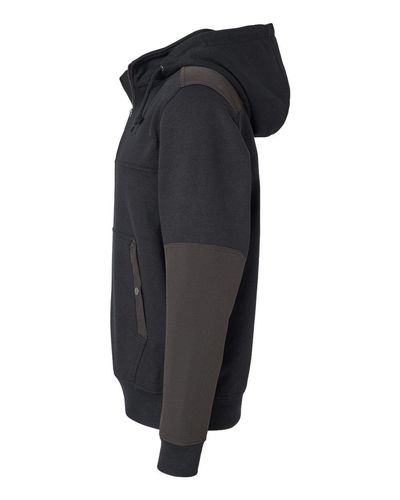 Dri Duck Mission Quarter-Zip Hooded Pullover  image thumbnail