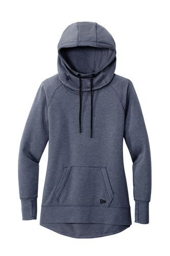 New Era  Ladies Tri-Blend Fleece Pullover Hoodie image thumbnail