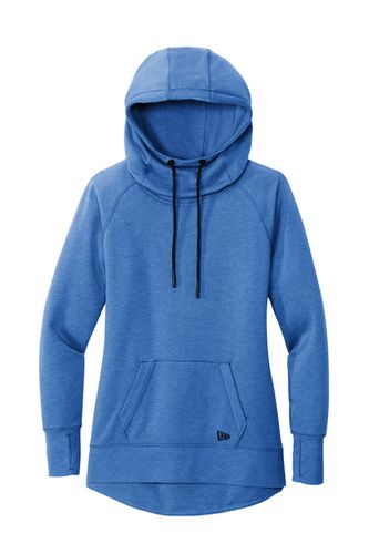 New Era  Ladies Tri-Blend Fleece Pullover Hoodie image thumbnail