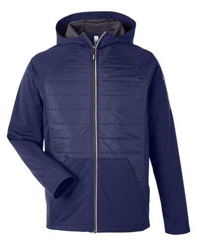 Unisex Techno Lite Hybrid Hooded Jacket - Extended sizing- CE808 image thumbnail