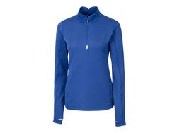 Image of Cutter & Buck Traverse Stretch Eco Quarter Zip Womens Pullover LCK00033