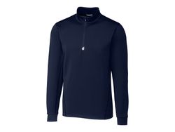 Image of Cutter & Buck Traverse Stretch Eco Quarter Zip Mens Pullover MCK00067