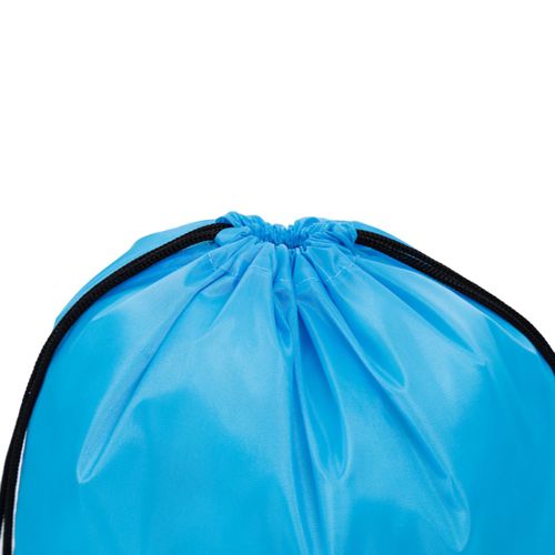 Football Shape Fabric Drawstring w/ Zipper- DSFS07 image thumbnail