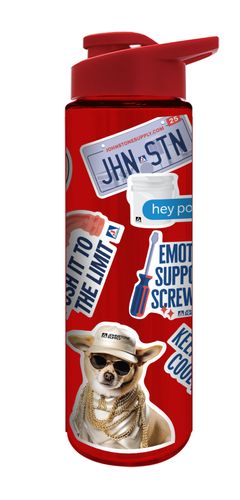 Johnstone Printed wrap 28 oz Titan Bottle with Drink Thru lid image thumbnail