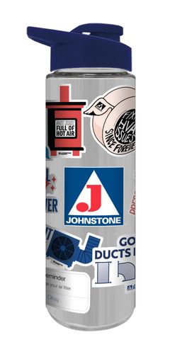 Johnstone Printed wrap 28 oz Titan Bottle with Drink Thru lid image thumbnail