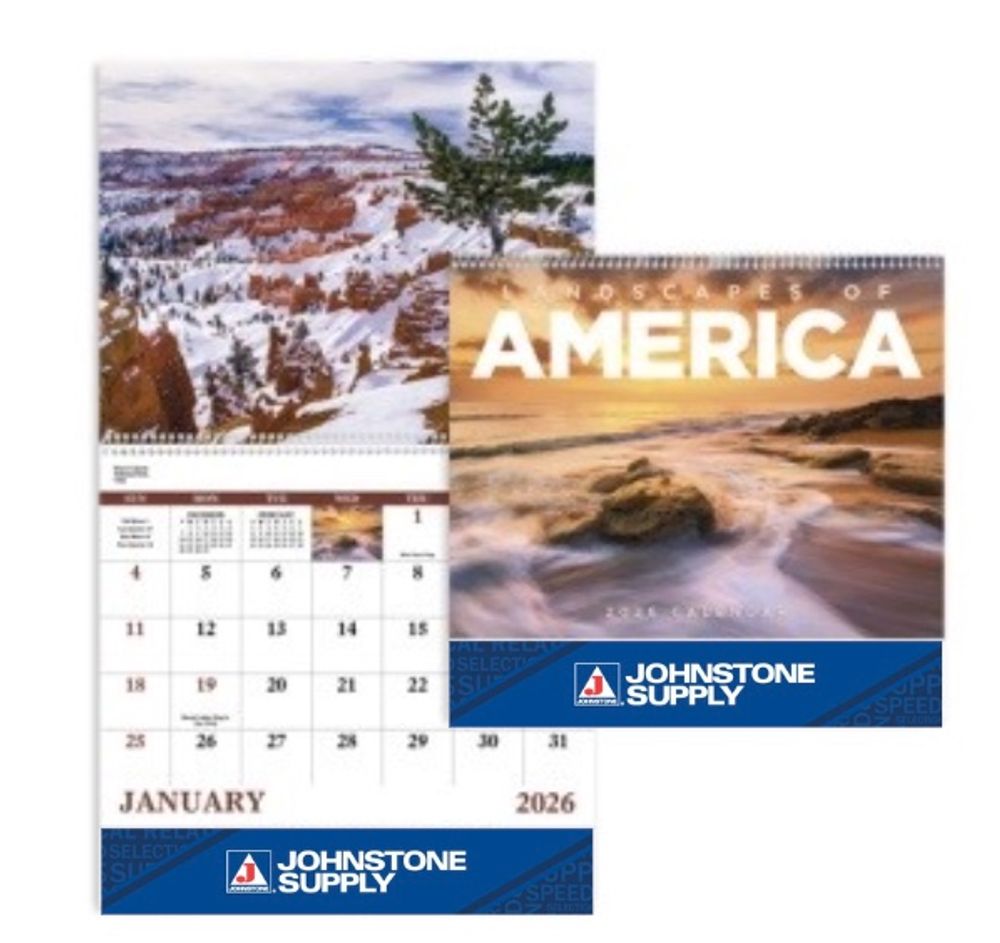 Landscapes of America Wall Calendar (13 Month) primary image