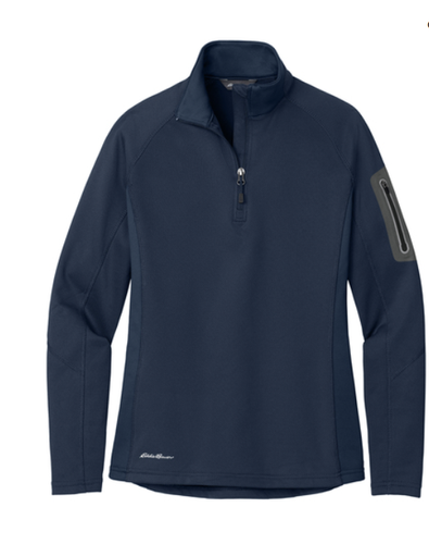 Eddie Bauer Ladies 1/2-Zip Performance Fleece image thumbnail
