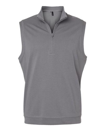 Men's Club Quarter-Zip Vest - A599 image thumbnail