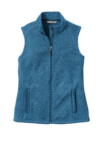 Port Authority Women's Sweater Fleece Vest L236 image thumbnail