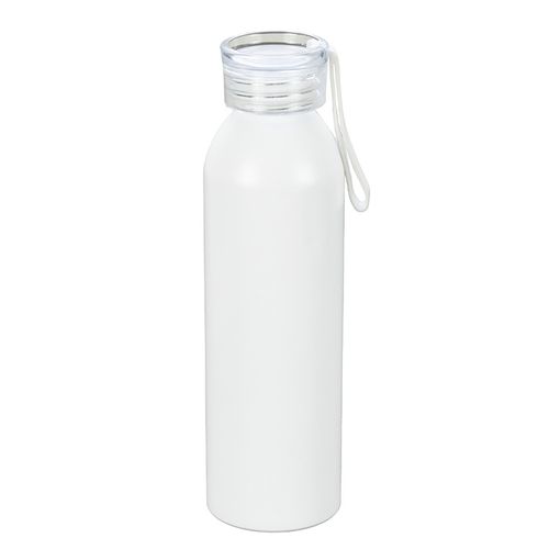 "BENDER" 22 OZ Recycled RPET Aluminum Bottle With Carry Strap Lid DKW102 image thumbnail