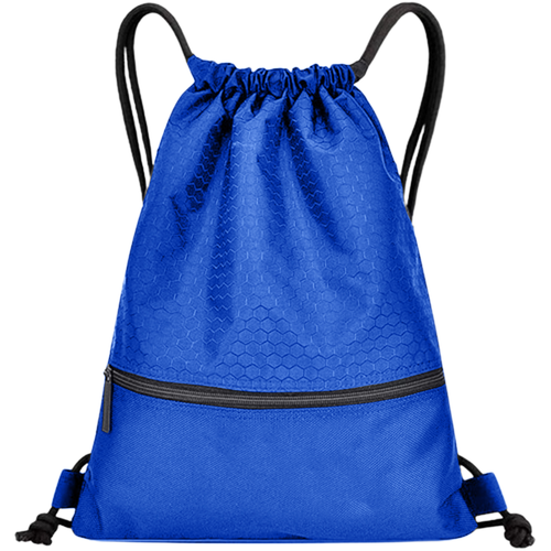 Football Shape Fabric Drawstring w/ Zipper- DSFS07 image thumbnail
