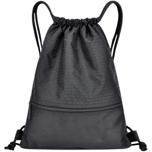 Football Shape Fabric Drawstring w/ Zipper- DSFS07 image thumbnail