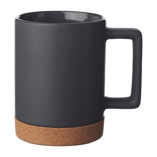 Caldwell 15 oz. Cork Base Ceramic Mugs ACM1039 image thumbnail