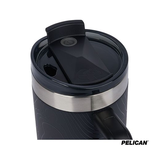 Pelican Porter™ 40 oz. Topographical Recycled Double Wall Stainless Steel Travel Tumbler image thumbnail