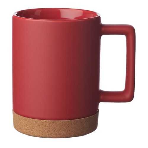 Caldwell 15 oz. Cork Base Ceramic Mugs ACM1039 image thumbnail