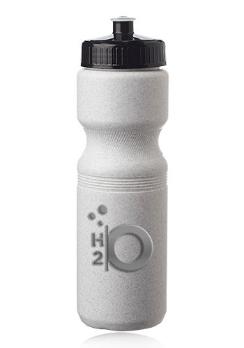 28 oz. Push Cap Plastic Water Bottles image thumbnail