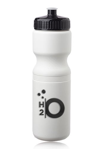 28 oz. Push Cap Plastic Water Bottles image thumbnail