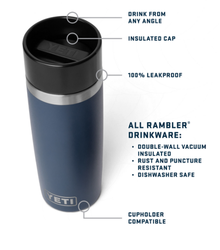 YETI Rambler 16 oz Travel Bottle with Commuter Cap R16TB image thumbnail