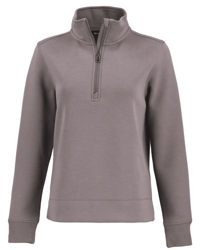 Cutter & Buck Roam Epic Versatility Recycled Womens Quarter Zip Pullover image thumbnail