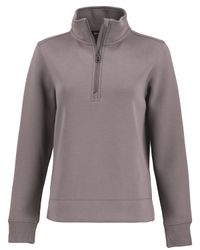 Image of Cutter & Buck Roam Epic Versatility Recycled Womens Quarter Zip Pullover