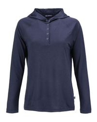 Image of Cutter & Buck Coastline Eco Epic Comfort Recycled Womens Hooded Shirt