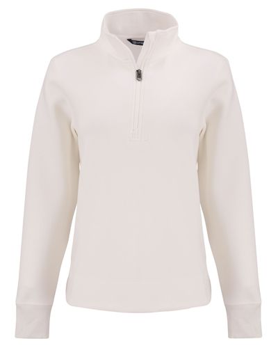 Cutter & Buck Roam Epic Versatility Recycled Womens Quarter Zip Pullover image thumbnail