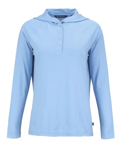 Cutter & Buck Coastline Eco Epic Comfort Recycled Womens Hooded Shirt image thumbnail