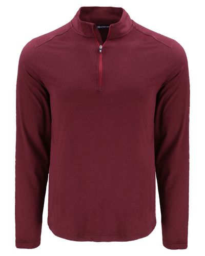 Cutter & Buck Coastline Eco Epic Comfort Recycled Mens Quarter Zip image thumbnail