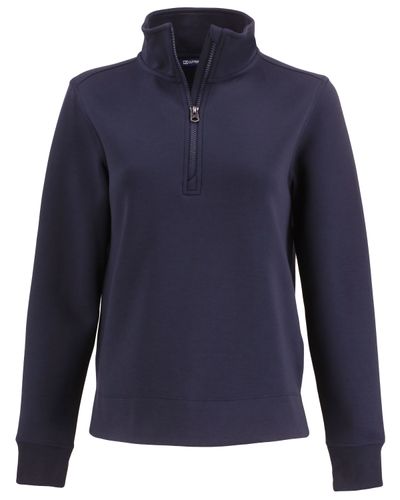 Cutter & Buck Roam Epic Versatility Recycled Womens Quarter Zip Pullover image thumbnail