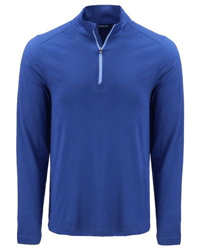 Cutter & Buck Coastline Eco Epic Comfort Recycled Mens Quarter Zip image thumbnail