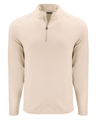 Cutter & Buck Coastline Eco Epic Comfort Recycled Mens Quarter Zip image thumbnail