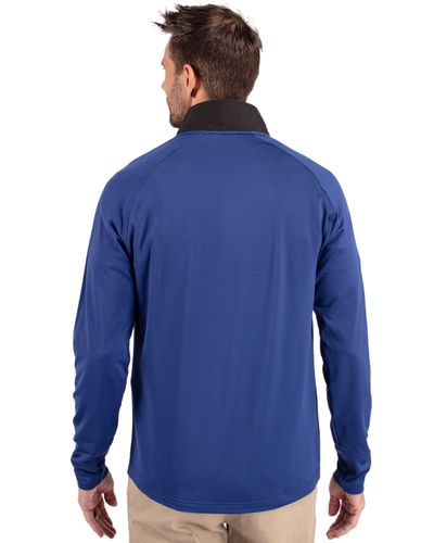 Cutter & Buck Adapt Eco Knit Hybrid Recycled Mens Quarter Zip image thumbnail