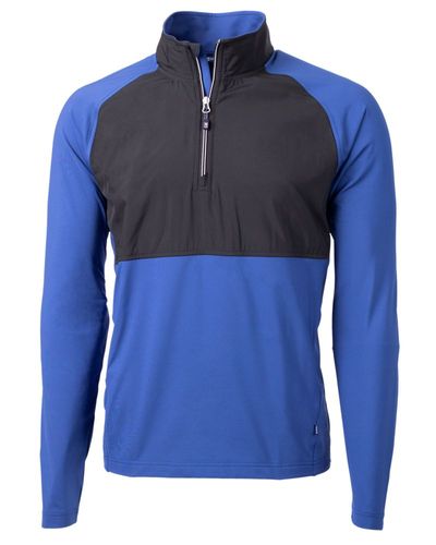 Cutter & Buck Adapt Eco Knit Hybrid Recycled Mens Quarter Zip image thumbnail