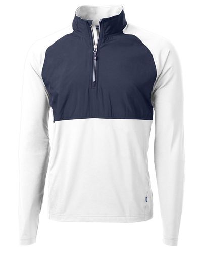 Cutter & Buck Adapt Eco Knit Hybrid Recycled Mens Quarter Zip image thumbnail