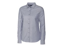 Image of Cutter & Buck Stretch Oxford Womens Long Sleeve Dress Shirt LCW00003