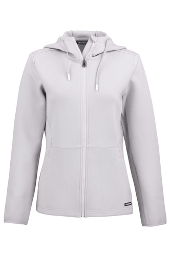 Cutter & Buck Roam Epic Versatility Recycled Womens Full Zip Hooded Jacket image thumbnail
