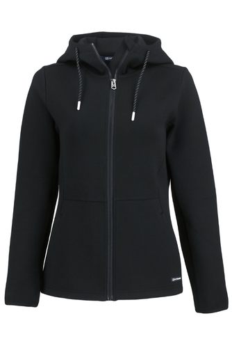 Cutter & Buck Roam Epic Versatility Recycled Womens Full Zip Hooded Jacket image thumbnail