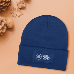 Image of Recycled Cuffed Knit Beanie