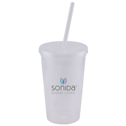Image of  Explore - ColorJet - 16 Oz. Double Wall Tumbler Cup