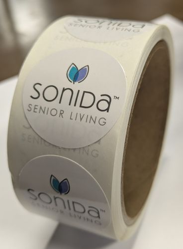 "Best Buy" Roll Labels (White Gloss Paper)   image thumbnail