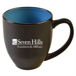 Image of 15 Oz. Two-Tone Matted Bistro Mug