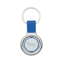 Image of Circular Metal Spinner Key Tag (MTO)