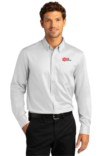 Port Authority® Long Sleeve SuperPro React™ Twill Shirt W808 - TSS image thumbnail