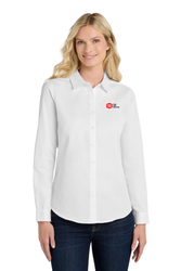 Image of Port Authority® Women's Long Sleeve SuperPro React LW808 - TSS